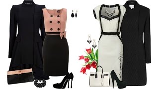 OUTFITS FORMALES Y ELEGANTES PARA IR AL TRABAJO  OFICINA OUTFIT FOR TO WORK [upl. by Airaet]