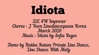 Idiota Line Dance [upl. by Siri]