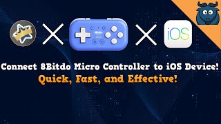 Connect a 8Bitdo Micro Controller to iOS Anki Mobile iPad iPhone etc [upl. by Platon]