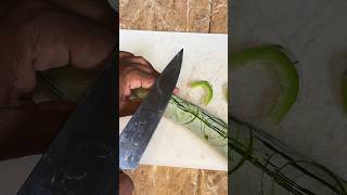 Creative Snake Gourd Food Art 🔪👨‍🍳 SnakeGourdFoodArt ASMRFoodArt SnakeGourd SatisfyingCutting [upl. by Anahahs719]