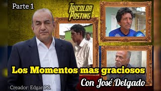 Los momentos más graciosos con José Delgado  Tricolor Posting solopasaenecuador [upl. by Asiralc]