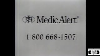 Medic Alert Commercial  1995 [upl. by Lednyk]