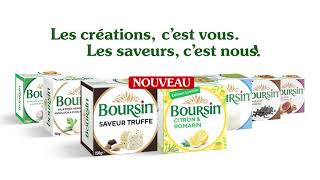 BOURSIN Les créations cest vous les saveurs cest nous [upl. by Hughes482]