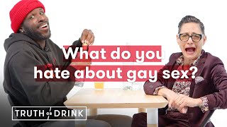 Gay Men and Lesbians Play Truth or Drink  Cut [upl. by Nnylsoj929]