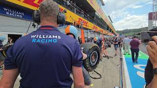 Williams Racing F1 Team Pit Stop Practice  2024 Austrian GP [upl. by Ainuj90]