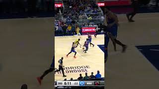 The Myles Turner Block 🚫 Leads to the Bennedict Mathurin AND1 vs Knicks 🗣️  Indiana Pacers [upl. by Wera151]