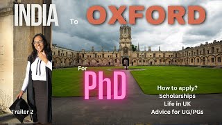 How to do PhD at Oxford  Interview with Oxford PhD Scholar  Trailer 2 [upl. by Kapoor]