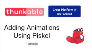 Animations in Thunkable X Using Piskel App [upl. by Welcome]