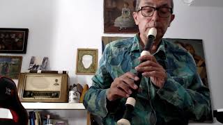 A Bova Easy Duet no 1 for alto recorders [upl. by Lecram]