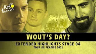 Highlights  Stage 4  TDF2022 [upl. by Alyk]