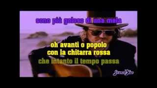 Zucchero  Per colpa di chi  lirycswmv [upl. by Gayn]