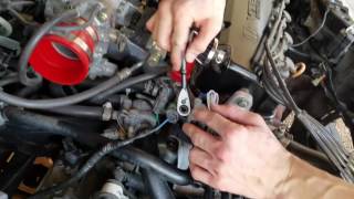 93 Civic DX D15B VTEC new distributor install DIY [upl. by Attenauqa560]