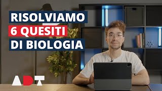 Esercitazioni TOLC 6 quiz di biologia per il test medicina [upl. by Aneloc]