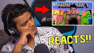 Reacting to My First Time Playing Minecraft [upl. by Robins]