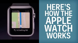 Heres How The Apple Watch Works [upl. by Artimas]