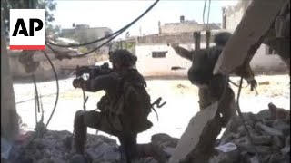 Video of Israels military operations in the Gaza Strip [upl. by Irrok]