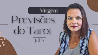 VIRGEM JULHO 2024 • PREVISÕES DO TAROT [upl. by Angelia]