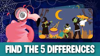 🎃👻 Find the 5 Halloween Differences  Test Your Attention with 5 Challenges Specials 1 [upl. by Wojcik960]