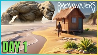 Island Survival with Intense Titan Battles  Breakwaters Gameplay [upl. by Acireit]