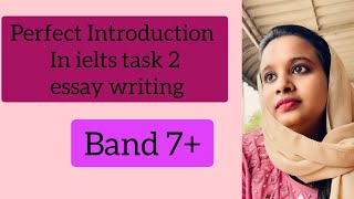 Perfect Introduction for IELTS writing Task 2 Ielts writing introduction Paraphrasing Dr Ishal [upl. by Lauro]