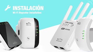 Instalación y Configuración Repetidor Amplificador WiFi  Wireless WiFi Repeater Installation [upl. by Hurlbut445]