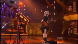 American Idol 2010 Top 4 May 11 performance Crystal Bowersox [upl. by Mchenry]