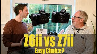 Nikon Z6ii vs Z7ii  An Easy Choice [upl. by Panchito211]