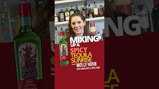 How To Make a Spicy Tequila Sunrise  Bartending with Molly [upl. by Janean]