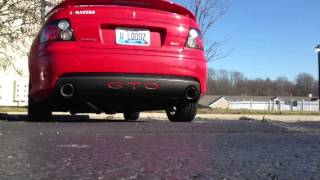 3quot Magnaflow Exhaust with kooks LT 2006 Pontiac GTO [upl. by Atiluap]