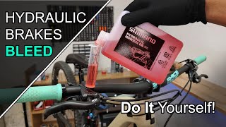 Bleed Hydraulic Brakes At Home Best Method For Perfect Lever Feel Magura MT5 [upl. by Gualterio754]