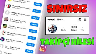 SINIRSIZ INSTAGRAM TAKİPÇİSİ KASMA  ÜCRETSİZ INSTAGRAM TAKİPÇİ ARTTIRMA HİLESİ [upl. by Alyosha]