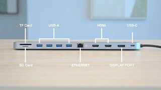 How to Set Up and Use Your SideTrak 13Port USBC Docking Station [upl. by Bab]