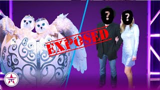 EXPOSED The Masked Singer Snow Owls Are A Classic Country Duo [upl. by Ahter]