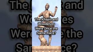 Khajiit and Woodelves Were Once the Same Race khajiit Tes lore skyrim eso bethesda bosmer [upl. by Bonine81]