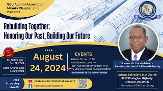 NCU Day  With Dr Lincoln Edwards  August 24 2024 [upl. by Dublin]