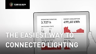 The easiest way to connected lighting the MonitoringServices from TRILUX [upl. by Sigismund629]