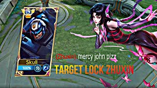 TARGET LOCK ZHUXIN HERO  JOHNSON BEST BUILD 2024 SkullYt15 [upl. by Olraced212]