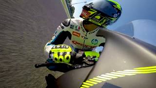 Full lap at Misano World Circuit on the Yamaha R6 [upl. by Enyala]