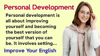 Personal Development  Listen and Speak  Learn English through Story [upl. by Cyrille]