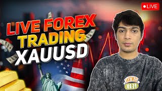 LIVE FOREX HINDI  NYC SESSION  GOLD LIVE TRADING  TRADERS HEAVEN  xauusd forex livetrading [upl. by Venu]