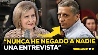 Luz Pacheco presidenta del TC responde por reunión con Antauro Humala ADNRPP  ENTREVISTA [upl. by Naamann]