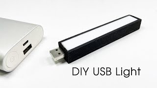 DIY USB LED Light  Mini Camp Light [upl. by Gail]