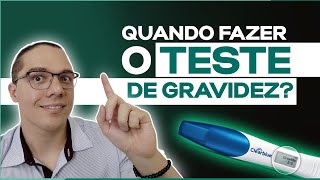 QUANDO FAZER O TESTE DE GRAVIDEZ DE FARMÁCIA Saiba o melhor momento para DESCOBRIR sua GRAVIDEZ [upl. by Pizor327]