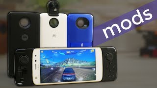 Probando estos quotjuguetesquot en el Moto Z2 Play  JBL Cam 360º Gamepad [upl. by Sukramaj]