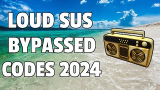 LOUD BYPASSED SUS Roblox Ids WORKING 2024 [upl. by Anitsugua136]