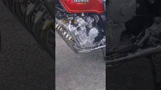 Honda CBX1000 Start up with Kerker pipes [upl. by Alyk35]