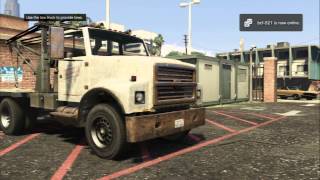 Grand Theft Auto V  Property Purchased Towing Impound 150000 Franklin Clinton HD Gameplay PS3 [upl. by Hannon648]