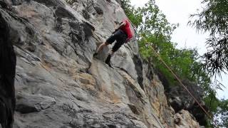 Climbing Skills PBUS Belay Method For Top Rope Climbing [upl. by Nairred]