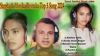 Stepha And Monika Ka Top 5 Traditional SongNew santhali video song 2024 [upl. by Seidler905]