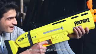 Pistola Nerf Fortnite ARL Hasbro [upl. by Naoj]